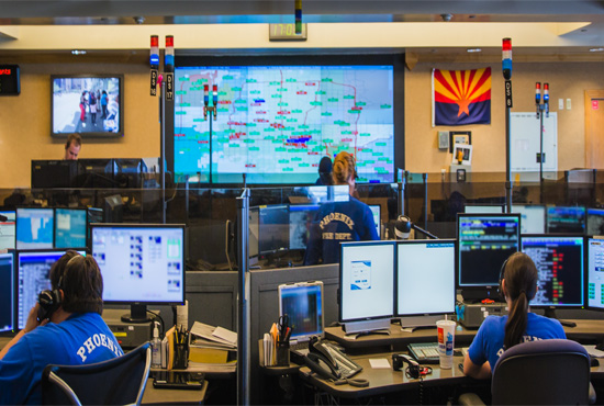 Phoenix Fire Alarm Room Dispatch